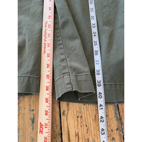 Universal Thread Womens Olive Cargo Pants Size 12 Utility Style Cotton Blend - Picture 5 of 6